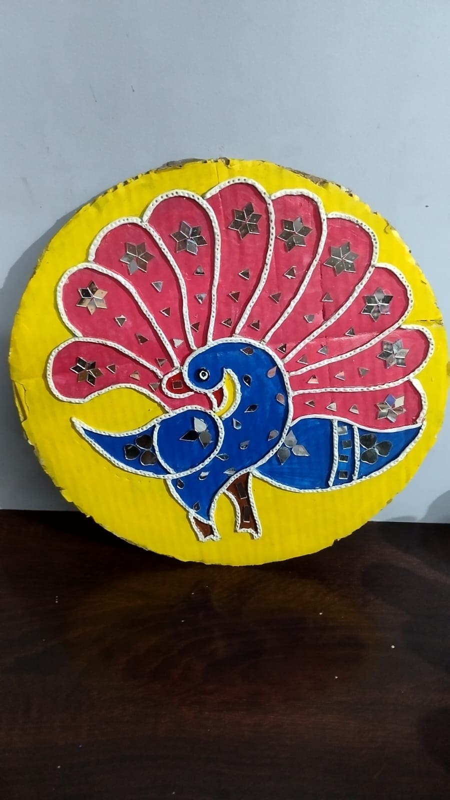 Handcrafted Decorative Peacock Wall Hanging