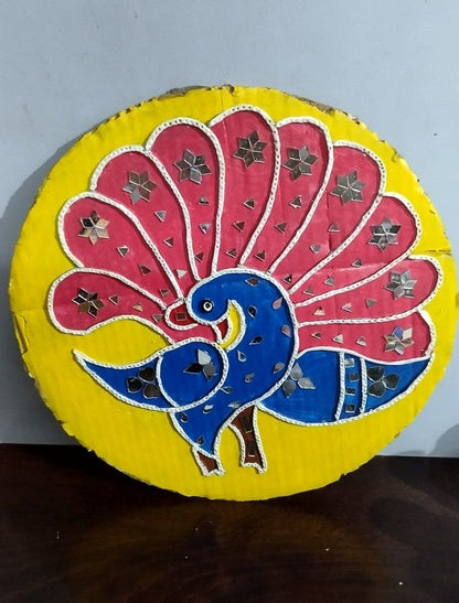 Handcrafted Decorative Peacock Wall Hanging